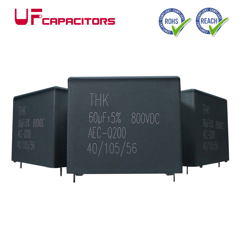 Features and considerations related to film DC link capacitors