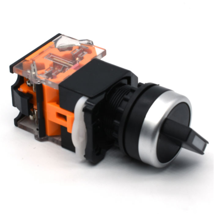 Features associated with push button switches