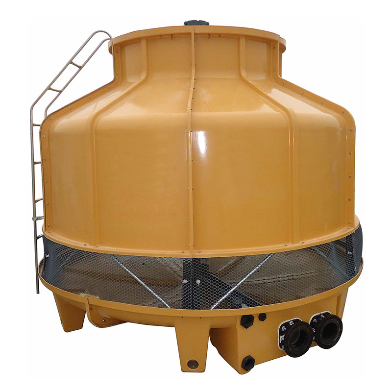 How a water cooling tower typically works