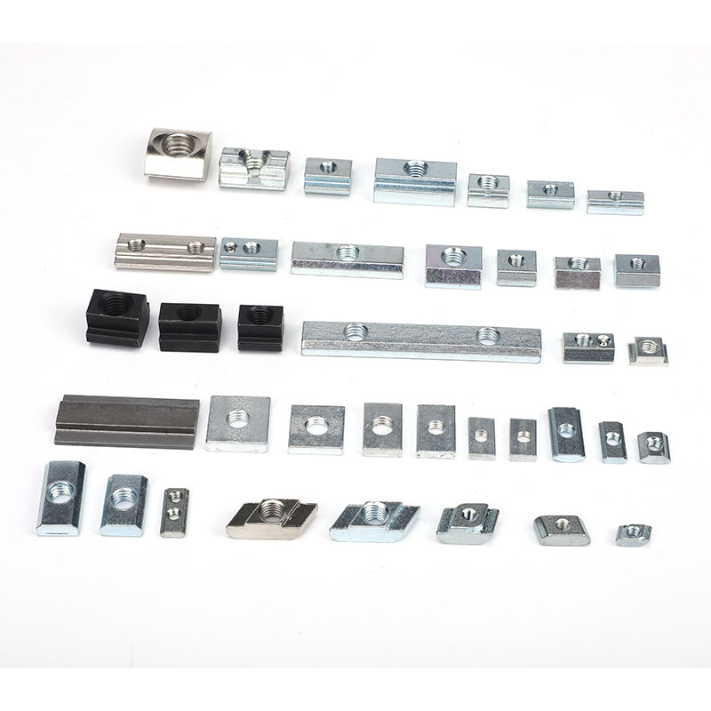 Applications of Slide Nuts and T-nuts