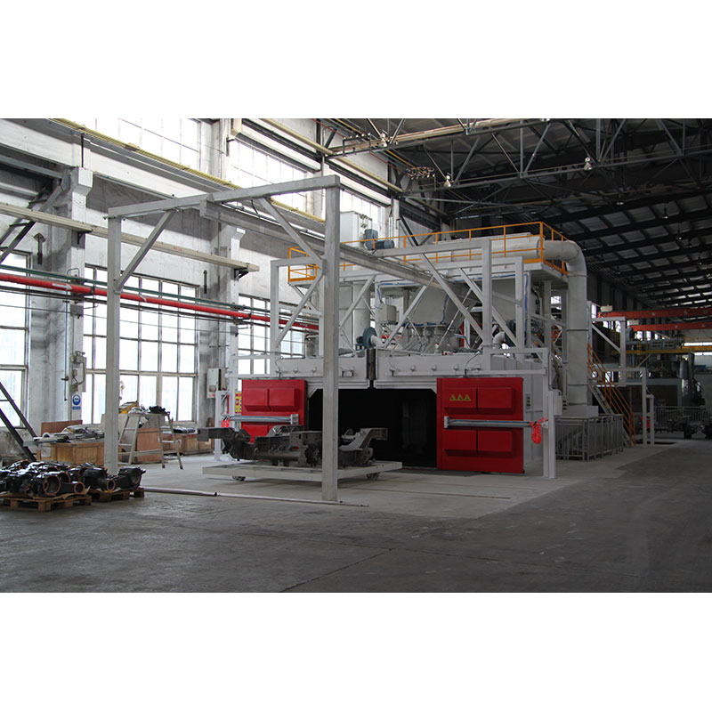 Features of Trolley Type Shot Blast Machine