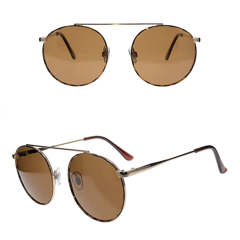 Elevate Your Look with Round Stylish Metal Sunglasses